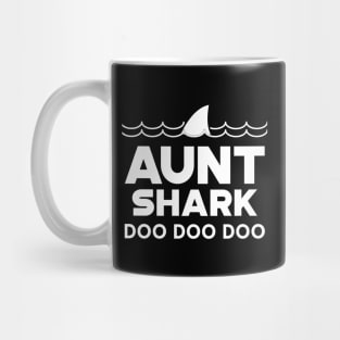 Aunt Shark Doo Doo Doo Mug